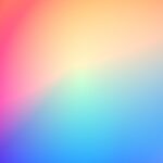 blue and pink light illustration